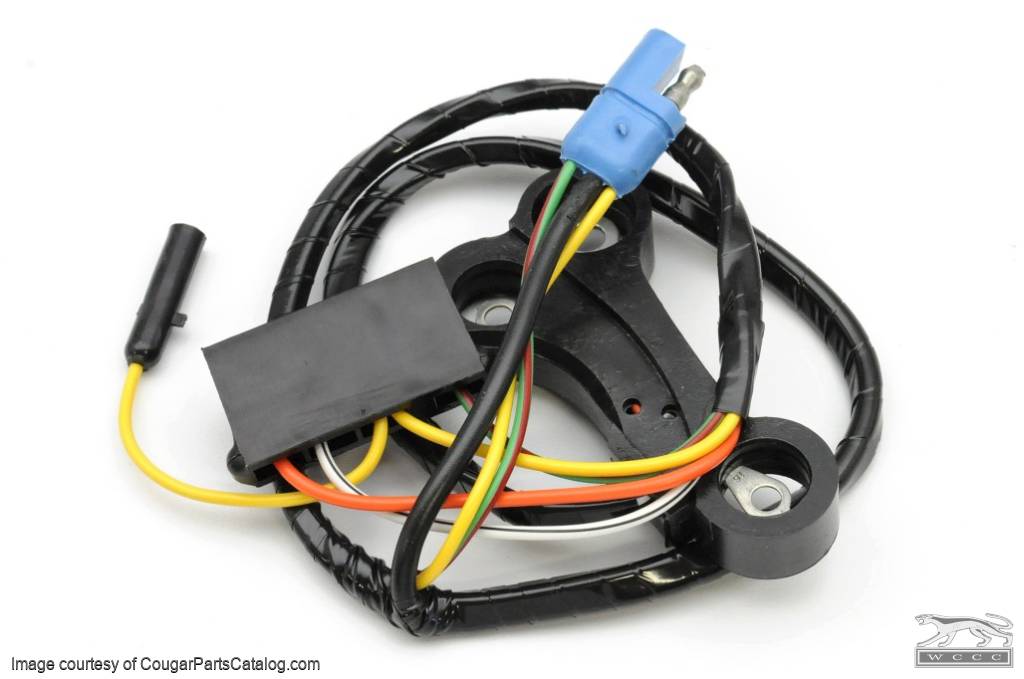 Alternator Wiring Harness - CONCOURS - Standard - with Alternator Warning Light - Repro ~ 1970 Mercury Cougar - 1970 Ford Mustang - 11641