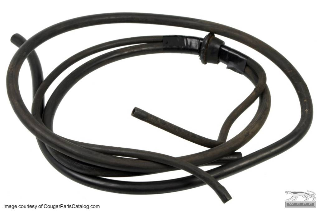 1967 1968 Cougar Mustang Windshield Wiper Washer Hose Kit 
