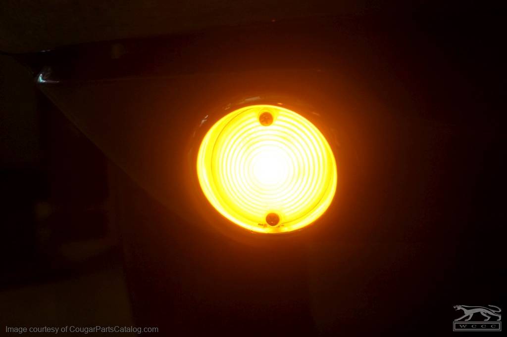 Yellow Plasma LED 1157 Bulb Brightness