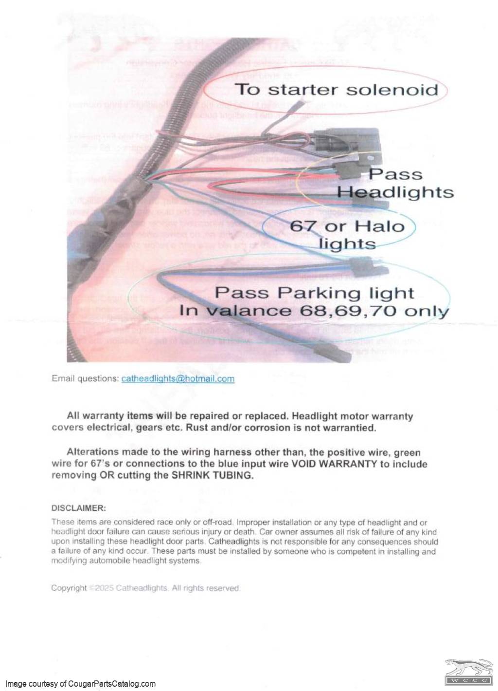 1968-1973 Mercury Cougar Coilover Conversion Kit, Front - Aldan American