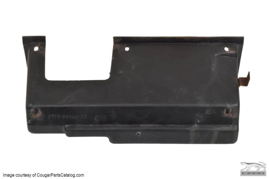 Glove Box Liner - w/ A/C - Used ~ 1969 - 1970 Mercury Cougar / 1969 - 1970 Ford Mustang - 11-0134