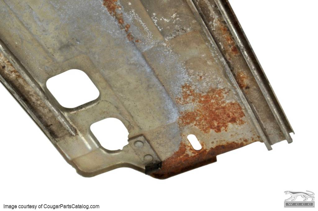 Quarter Window Guide - Driver Side - Used ~ 1967 - 1968 Mercury Cougar / 1967 - 1968 Ford Mustang - 11-0142