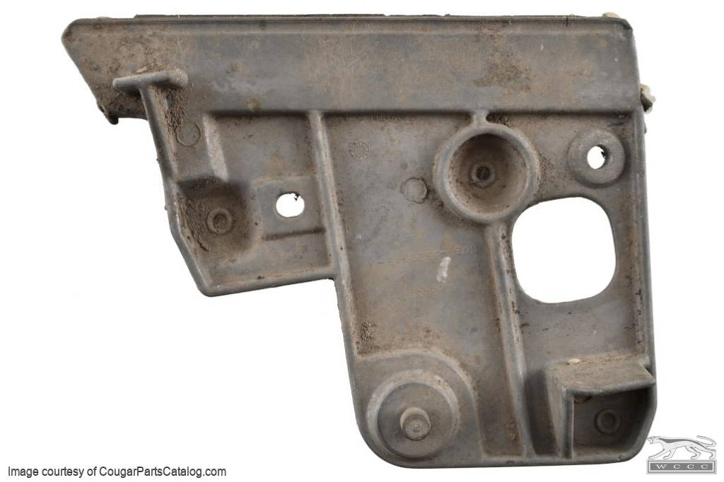 Quarter Window Bracket - Driver Side - Used ~ 1969 - 1970 Mercury Cougar / 1969 - 1970 Ford Mustang - 11-0145