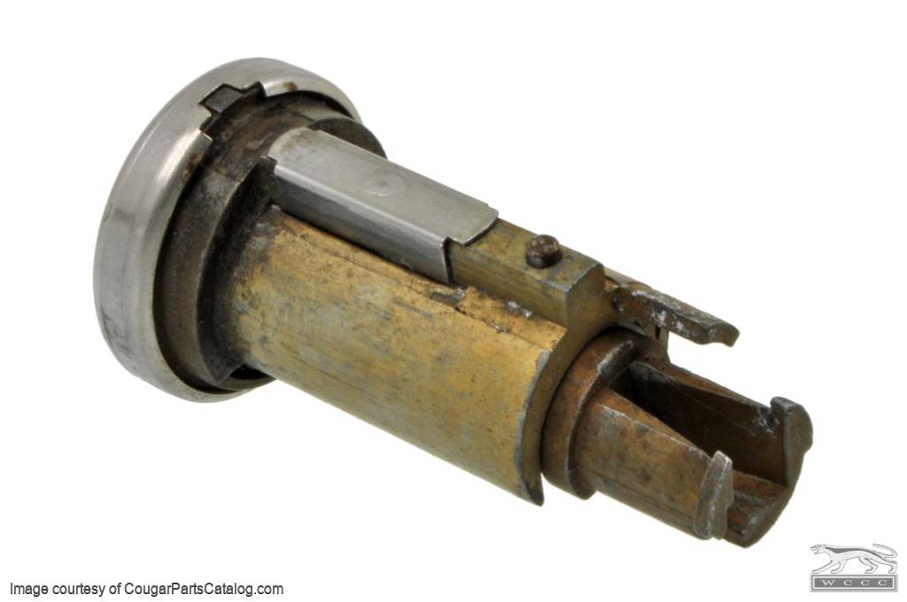 Lock Cylinder Kit - Rear Deck / Trunk Lid - w/ Glove Box Latch and Key - Used ~ 1967 Mercury Cougar - 11-0349