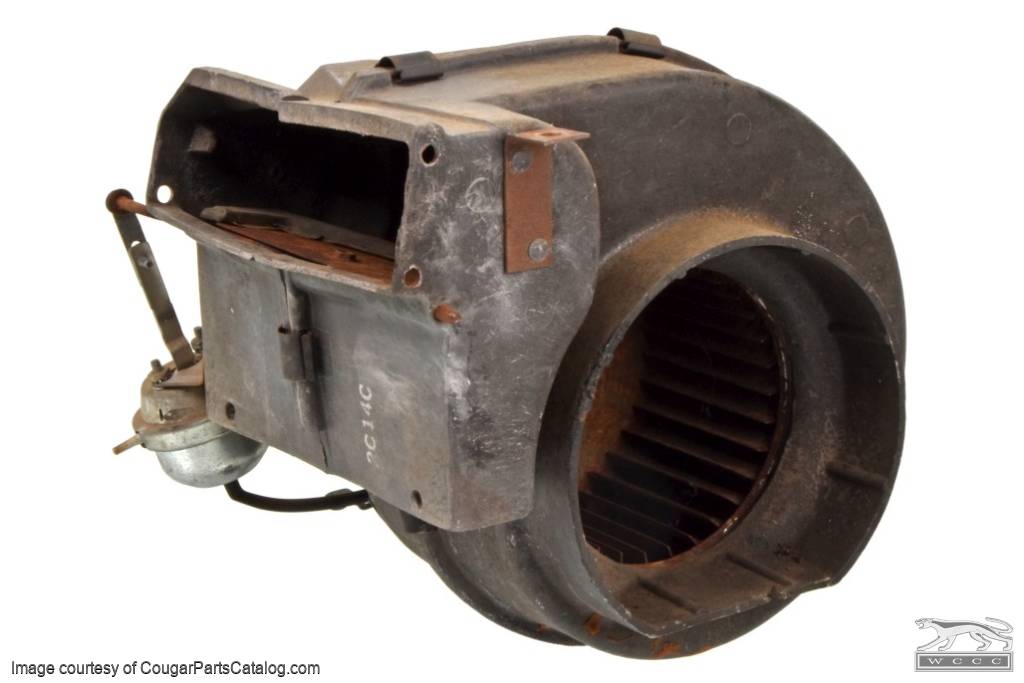 A/C Blower Housing Assembly - Used ~ 1971 - 1973 Mercury Cougar / 1971 - 1973 Ford Mustang - 11-0387