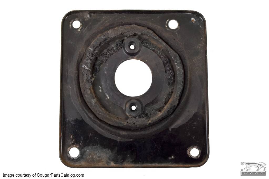 Mounting Plate - Heater Blower Motor - without A/C - Used ~ 1967 - 1968 Mercury Cougar / 1967 - 1968 Ford Mustang  - 11-4002