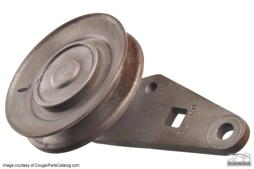 Idler Pulley - Adjustable - w/ New Bearing - 1970-73 351 / 1970 428CJ / 1971 429CJ - Used ~ 1970 - 1973 Mercury Cougar / 1970 - 1973 Ford Mustang - 11-9903