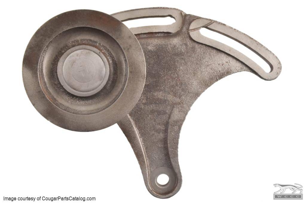 Idler Pulley - Adjustable - w/ New Bearing - 289 - EARLY - Before 1/3/1967 - Used ~ 1967 Mercury Cougar / 1967 Ford Mustang - 11-9906