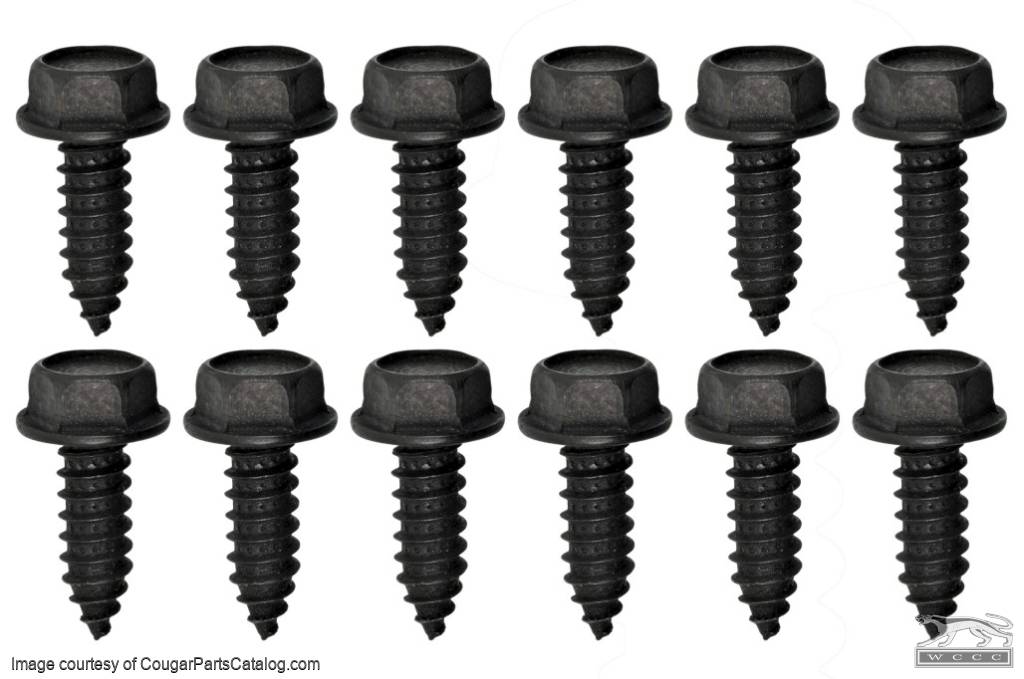 New 1965-1968 Ford Mustang Gas Tank Screw Kit Mounting Bolts 