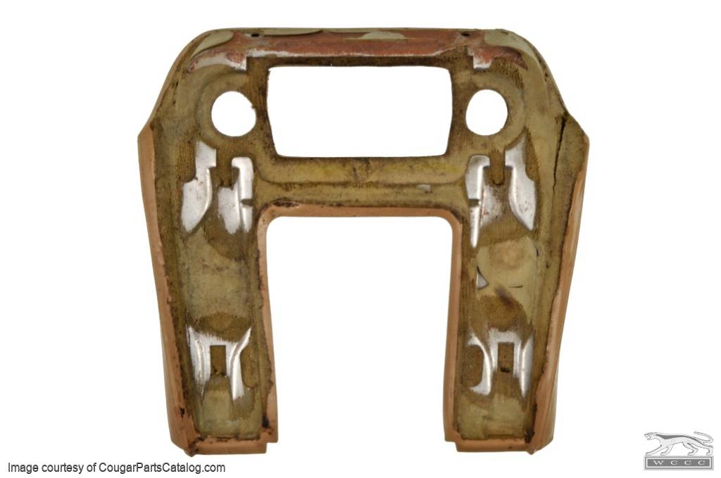 Radio Pad - Center Console - Standard - Grade A - Used ~ 1968 Mercury Cougar / 1968 Ford Mustang - 12430