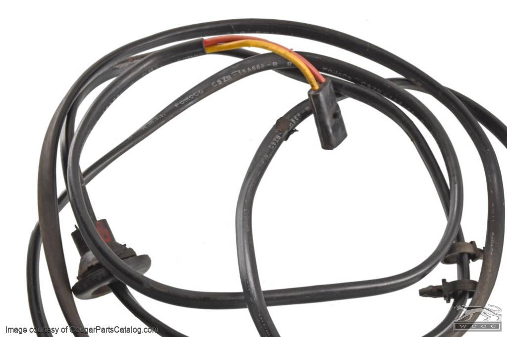 Wiring - Convertible Top - Complete Kit - XR7 - Used ~ 1970 Mercury Cougar - 13481
