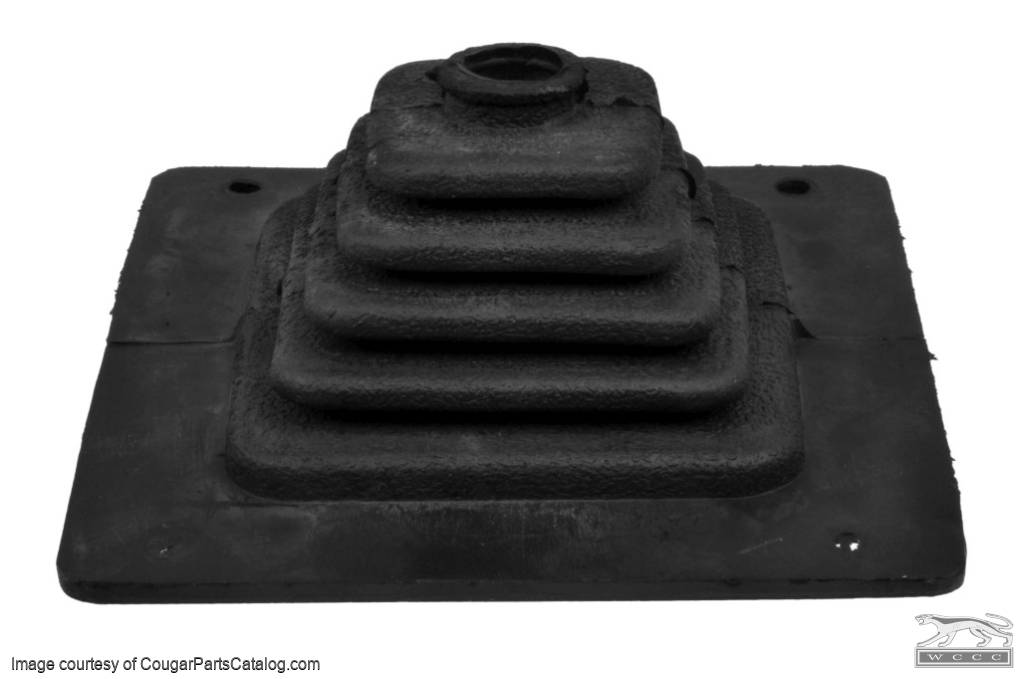 Shift Boot - Manual Transmission - 3 / 4 Speed - Repro ~ 1967 - 1968 Mercury Cougar / 1967 - 1968 Ford Mustang - 14375