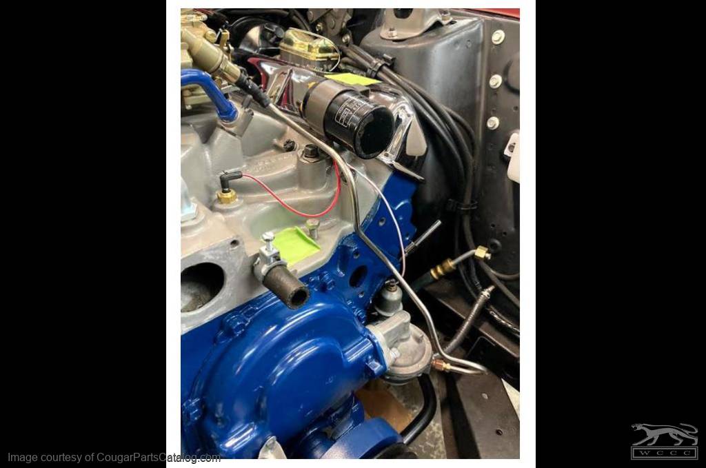 The Right Stuff GPC6701 Fuel Pump to Carburetor Line 390 ci 4 Barrel Carburetor Holley