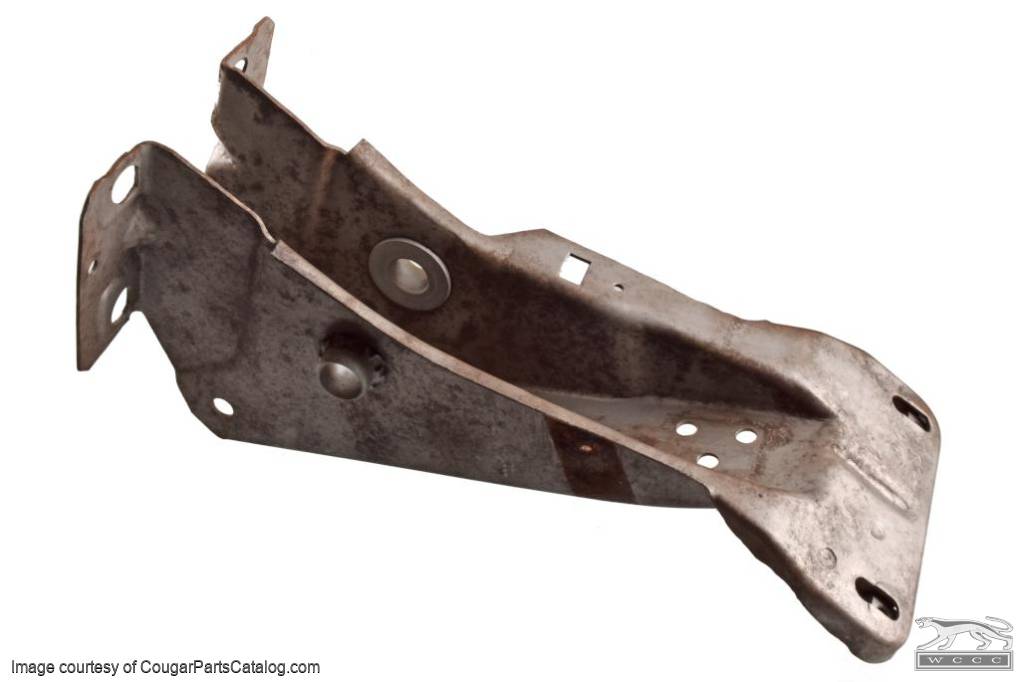 Support Bracket - Brake Pedal - Power - Disc / Drum - Used ~ 1967 - 1968 Mercury Cougar / 1967 - 1968 Ford Mustang - 19113