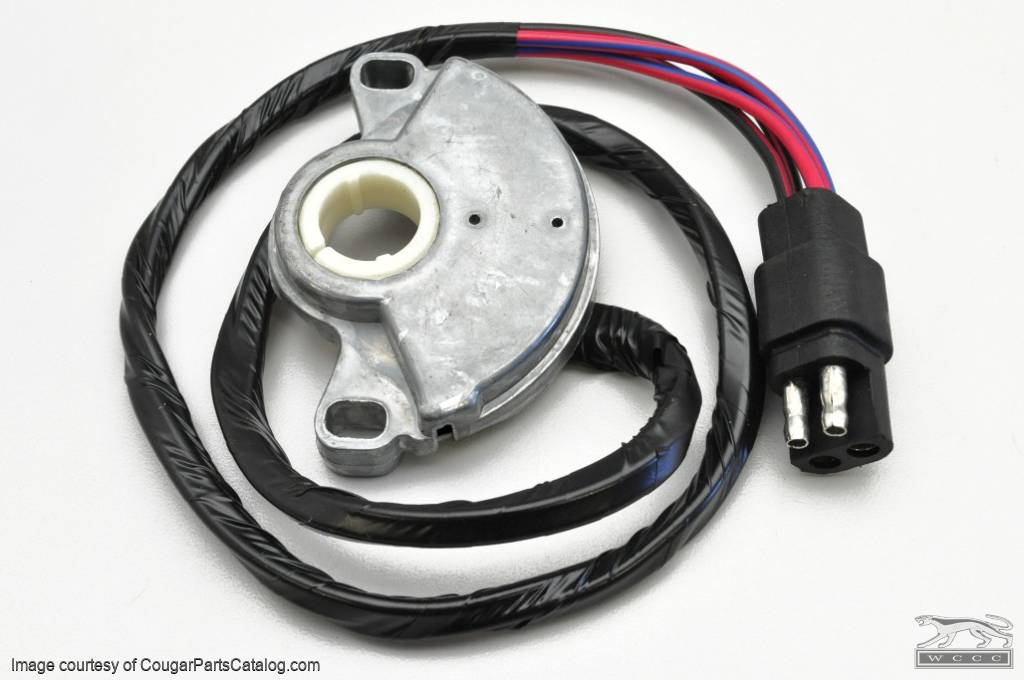 Switch - Neutral Safety - C-4 / C-6 - Repro ~ 1967 - 1969 Mercury Cougar / 1967 - 1969 Ford Mustang - 13909