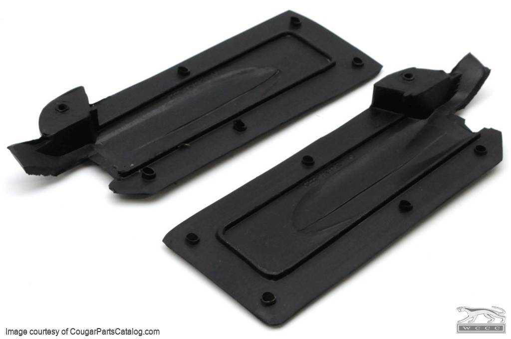 Seal Kit - Quarter Post To Window - Economy - PAIR - Repro ~ 1967 - 1968 Mercury Cougar - 1967 - 1968 Ford Mustang - 10535