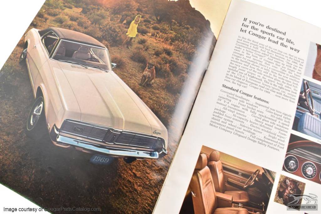 Promo Guide - NOS ~ 1969 Mercury Cougar - 20376
