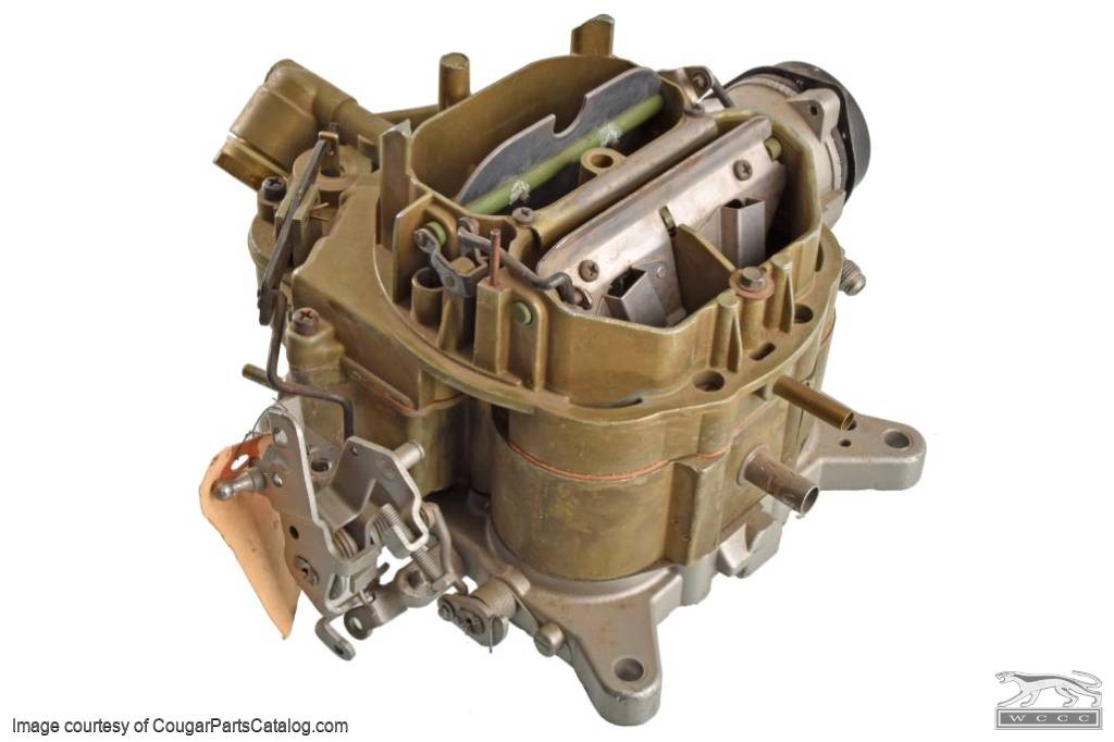Carburetor - Motorcraft 4300-D - 4V -D2ZF-BB  715 CFM - 351CJ - Automatic Transmission - Core ~ 1972 Mercury Cougar / 1972 Ford Mustang - 25536