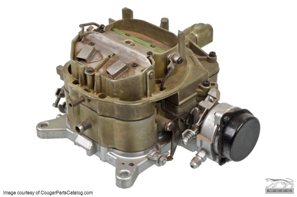 Carburetor - Motorcraft 4300-D - 4V - 715 CFM - 351CJ - Automatic Transmission - Core ~ 1973 Mercury Cougar / 1973 Ford Mustang - 25599