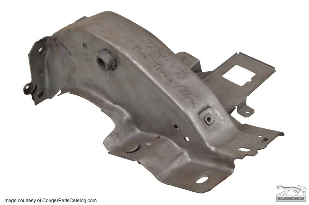 Support Bracket - Brake Pedal - Power Disc - Manual Transmission - Used ~ 1972 - 1973 Mercury Cougar / 1972 - 1973 Ford Mustang - 25607