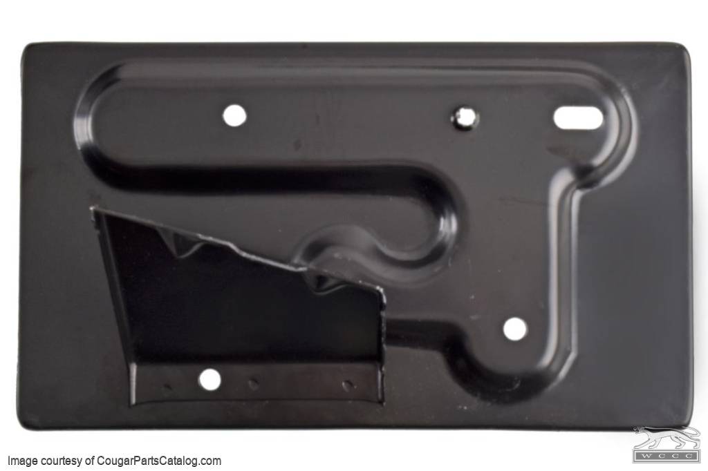 Battery Tray - Group 27 - Repro ~ 1971 - 1973 Mercury Cougar / 1971 - 1973 Ford Mustang - 25994