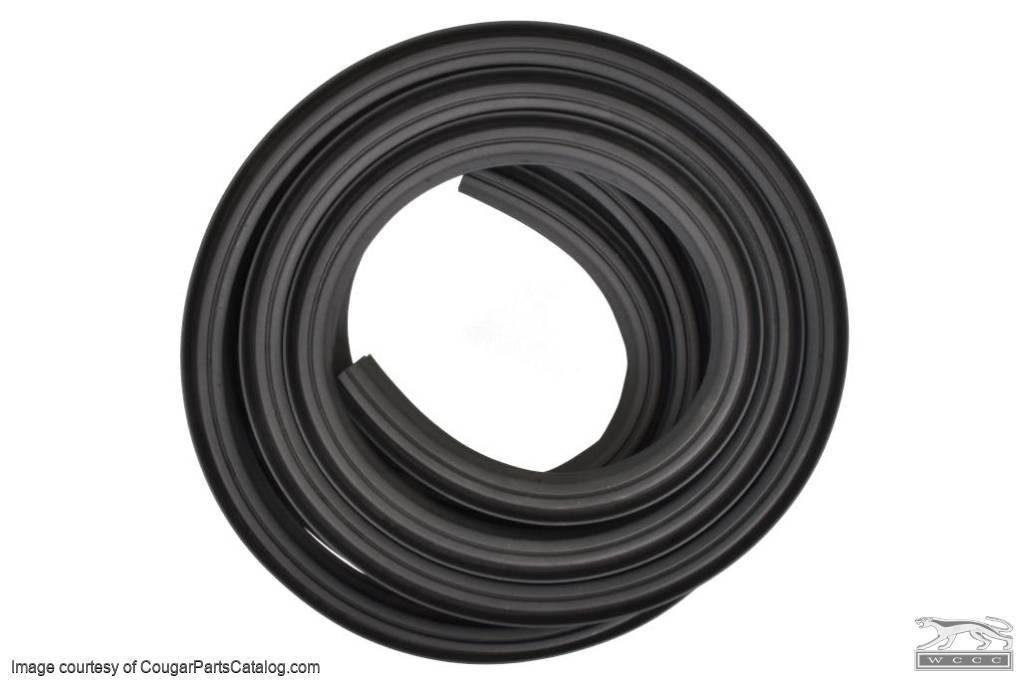 Weatherstrip Seal - Rear Deck / Trunk Lid - Repro ~ 1971 - 1973 Mercury Cougar / 1971 - 1973 Ford Mustang - 26232