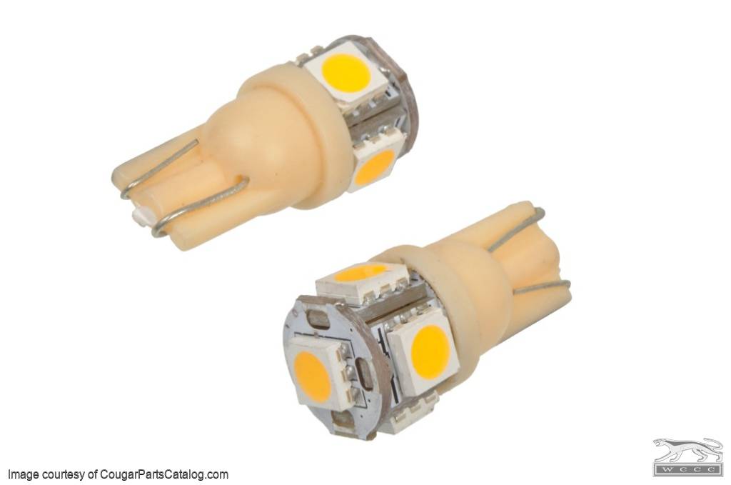 LED Bulbs - Dash Lights - Set of 13 - Repro ~ 1969 - 1970 Mercury Cougar - 26924