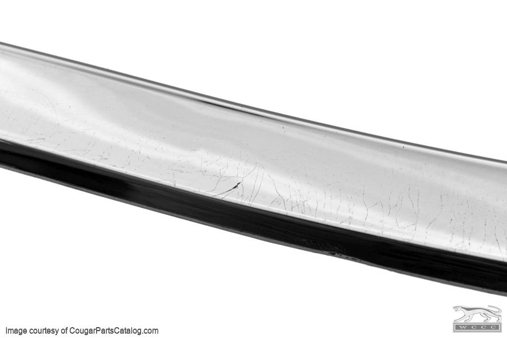 Moulding / Trim - Convertible Top Boot - Driver Side - Standard - Used ~ 1969 - 1970 Mercury Cougar / 1969 - 1970 Ford Mustang - 32323