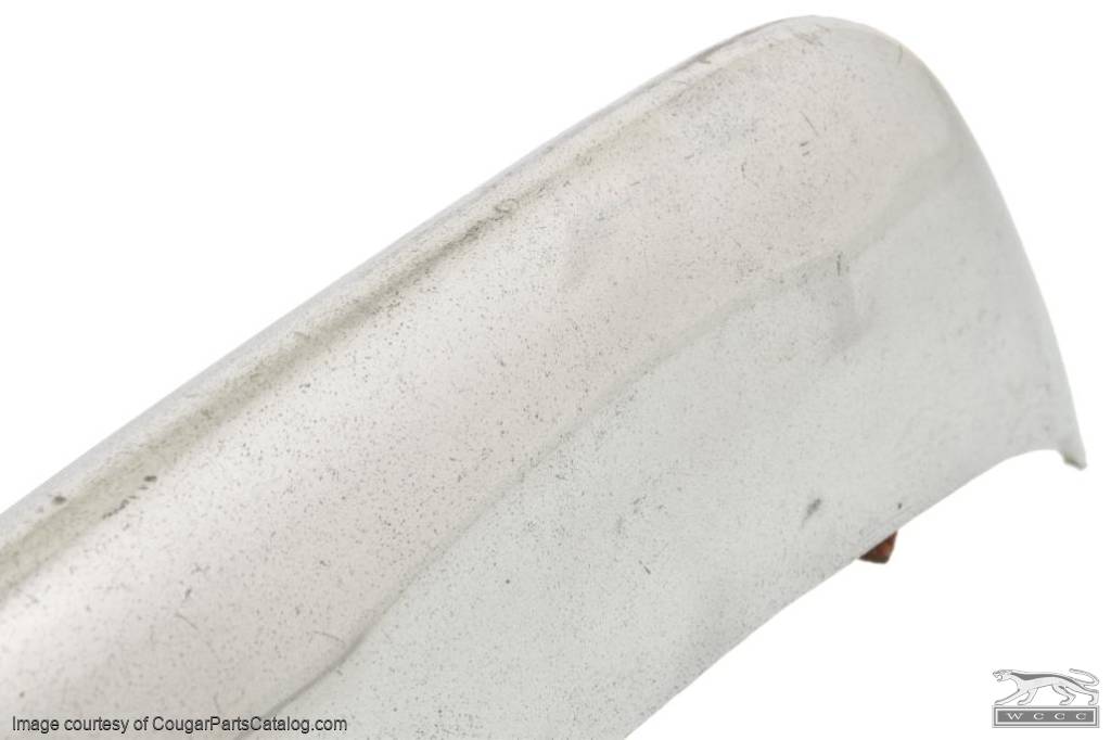 Bumper Guard - Rear - Passenger Side - PRE-PAY CORE CHARGE - Used ~ 1967 - 1968 Mercury Cougar - 26997