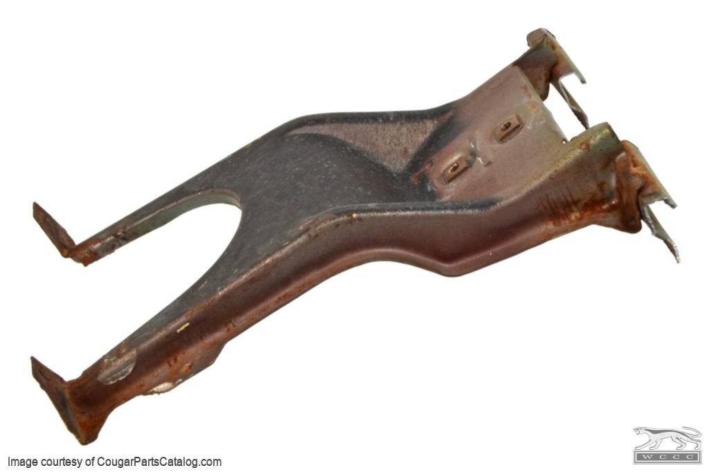 Bracket - Trunk Lock Striker -  Used ~ 1971 - 1973 Mercury Cougar - 30174