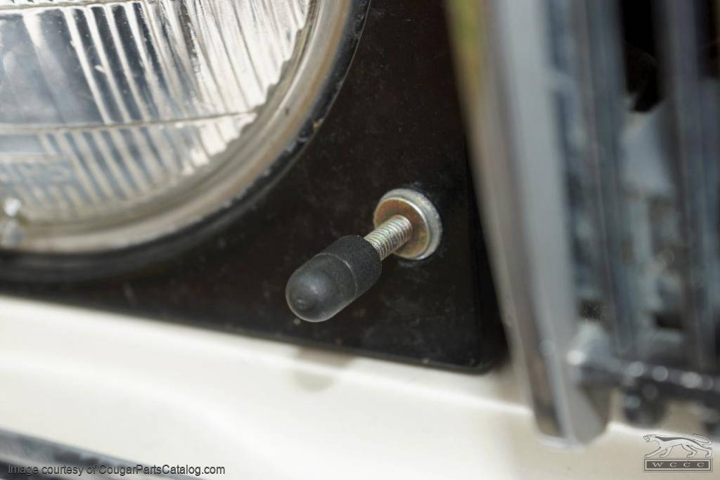 Grille Headlight Eyelid Bump Stop / Alignment Kit - New ~ 1967 - 1968 Mercury Cougar  - 30791