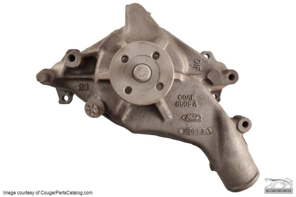 Water Pump - 390 / 428CJ - C9AE-8505-A - Dated  0D13 - Core ~ 1970  Mercury Cougar / 1970 Ford Mustang - 31035