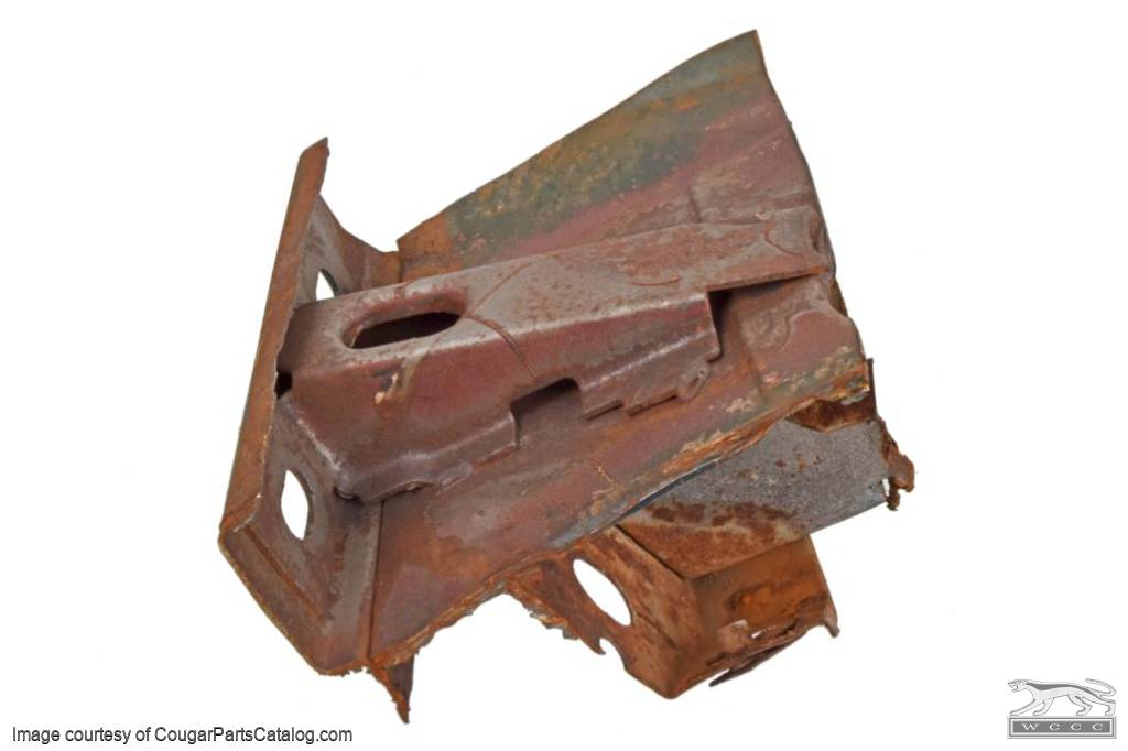 Bracket - Bumper Reinforcement - Inner Trunk - Used ~ 1967 - 1968 Mercury Cougar / 1967 - 1968 Ford Mustang - 31216
