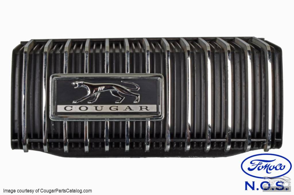 Grille / Headlight Eyelid Door Passenger Side NOS 1967 Mercury