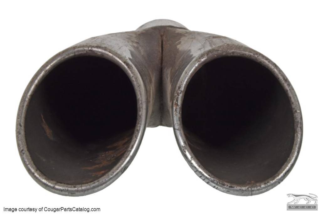 Exhaust Tip - GT-E - EACH - Used ~ 1968 Mercury Cougar  - 31284