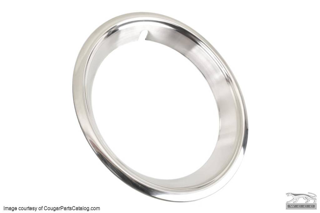 NEW Torino Price is Each Style 14" TRIM RING STAINLESS STEEL Mustang Cougar