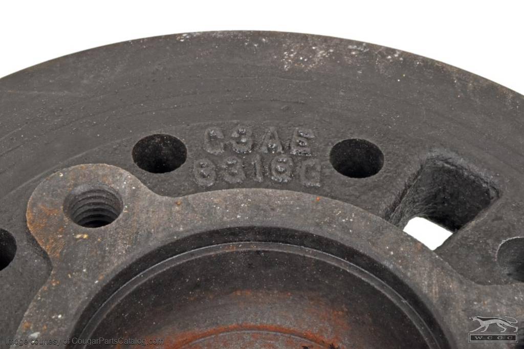 Harmonic Balancer 289 C3AE6316G Rebuilt 1963 1964 Mercury / 1963 1964 Ford ( 1967