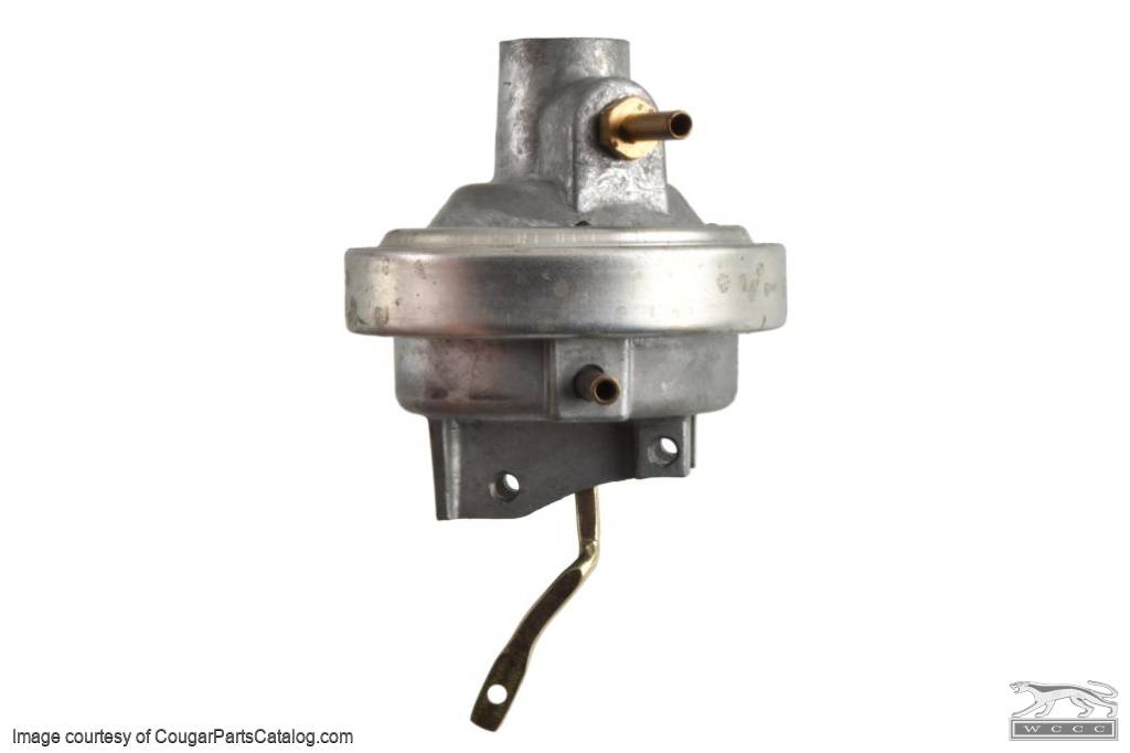 Distributor - Dual Nipple Vacuum Advance - EARLY - with Brass Fitting - Repro ~ 1968 - 1970 Mercury Cougar / 1968 - 1970 Ford Mustang - 32282