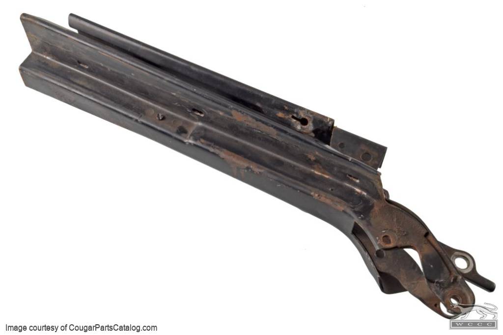 Top Hinged Rail - Convertible Top - Driver Side - Used ~ 1969 - 1970 Mercury Cougar / 1969 - 1970 Ford Mustang - 32340