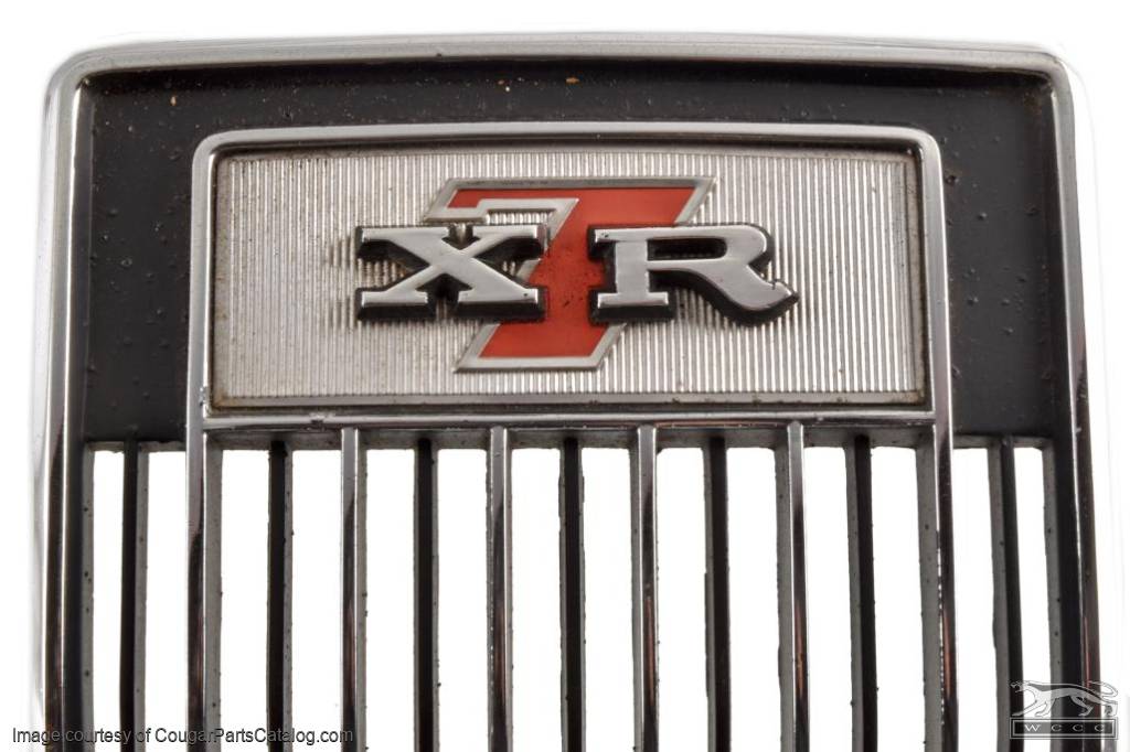 Grille - Center - Hood - w/ Emblem - XR7 - Used ~ 1970 Mercury Cougar - 32943