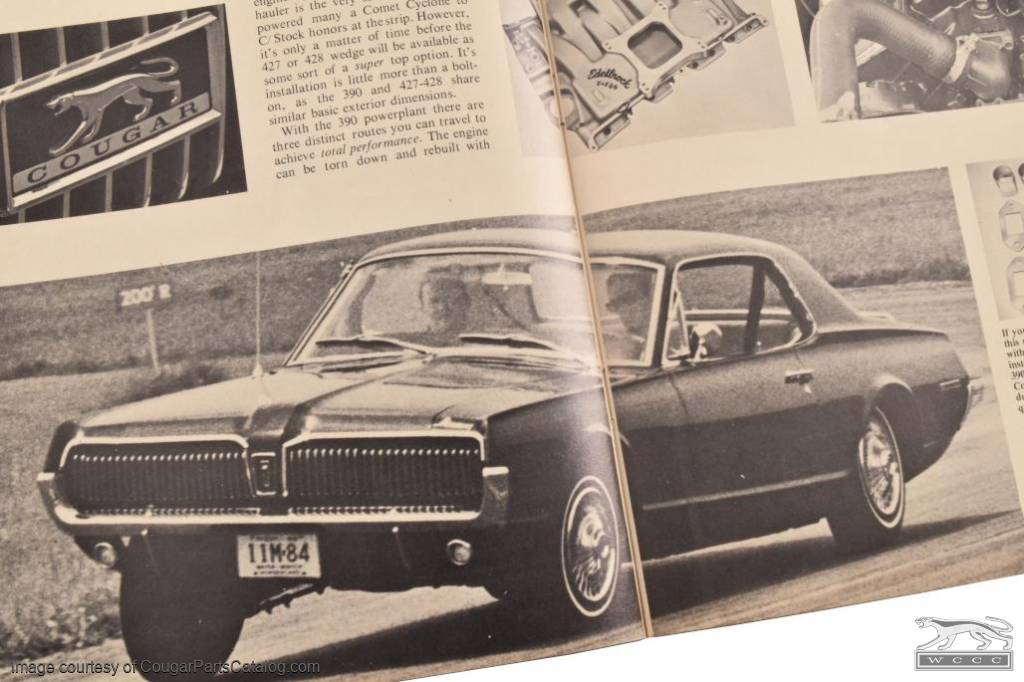 High Performance Cars Magazine - Vol. 9 No. 10 - Grade A Used ~ 1967 Mercury Cougar  - 33022