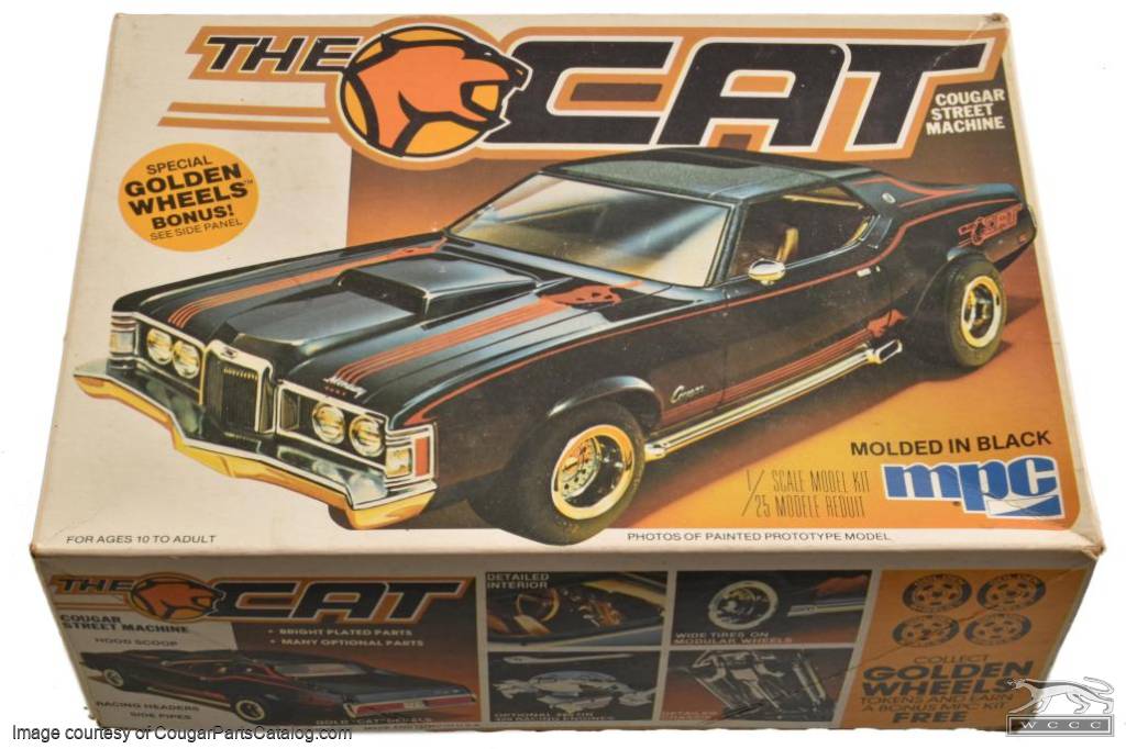 1973 Mercury Cougar model Kit - 