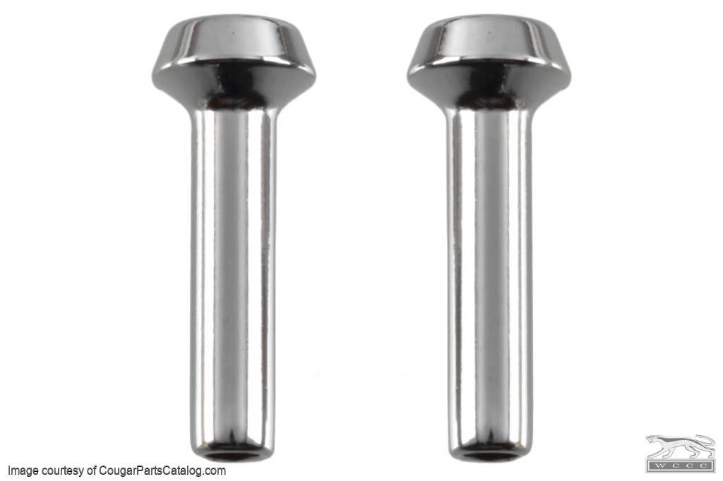 thumbnail image 2 of 2 NOS Interior Door Lock Knob Grommets For Ford Mustang, Falcon, Cougar (1965-1973) 3784L 2 of 5