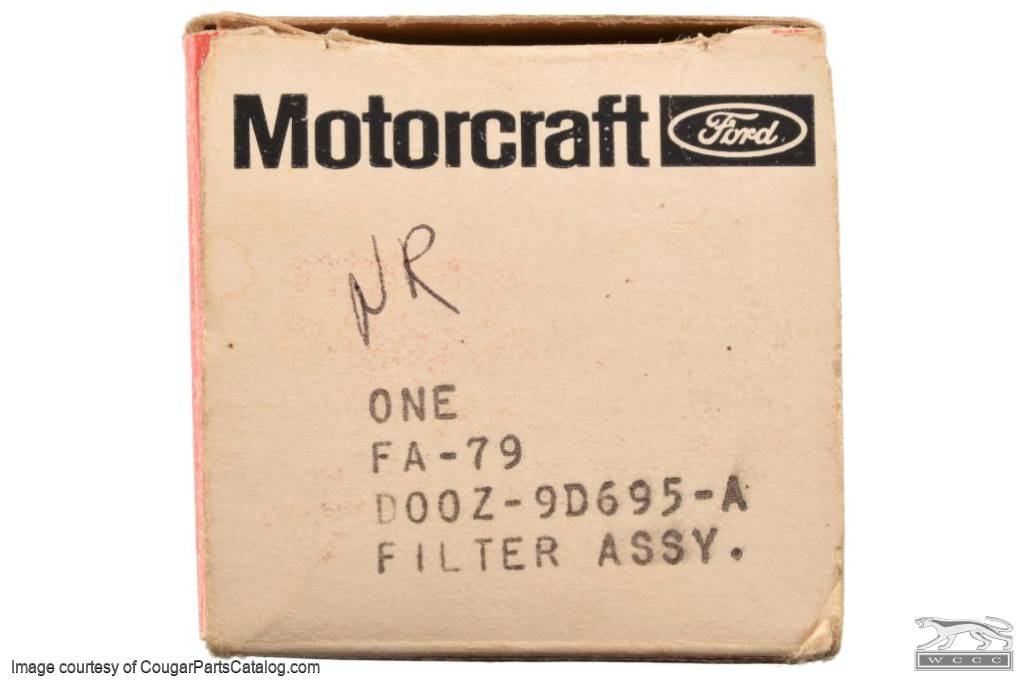 PCV Filer Breather Assembly - NOS ~ 1970 - 1973 Mercury Cougar / 1970 - 1973 Ford Mustang - 33326