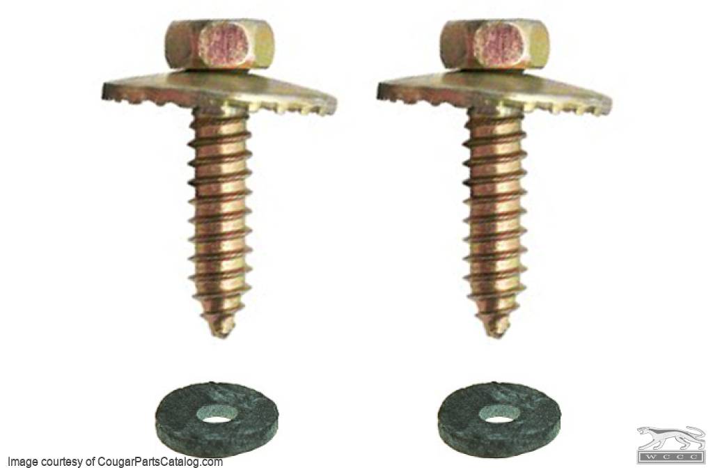 Bolt Kit Rear Seat To Floor Upper Repro 1967 1973 Mercury