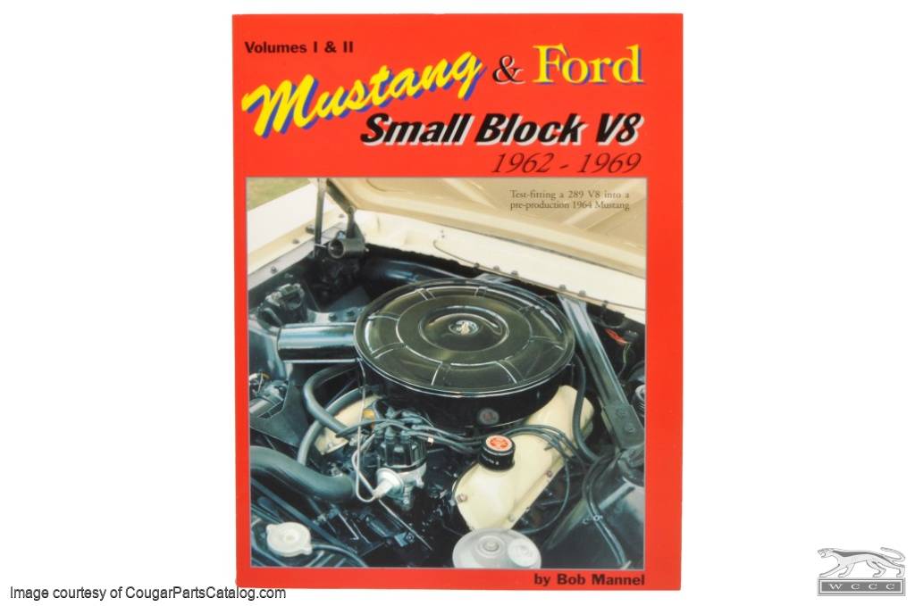 Mustang and Ford Small Block V-8 Book - Manual - New ~ 1967 - 1968 Mercury Cougar - 1965 - 1969 Ford Mustang - 41344