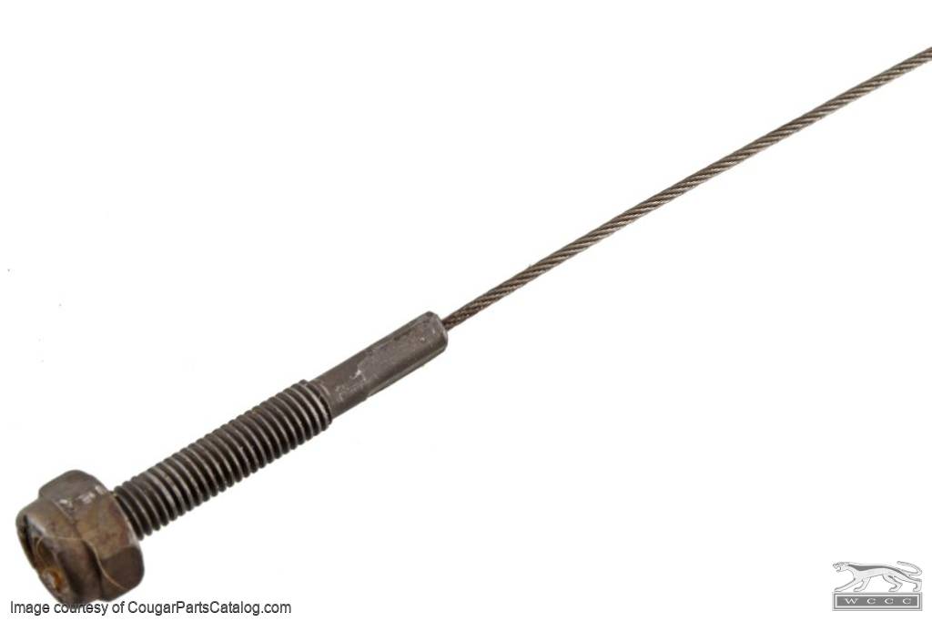 Shift Release Cable - Automatic Trans - Used ~ 1967 - 1973 Mercury Cougar / 1967 - 1973 Ford Mustang - 41372