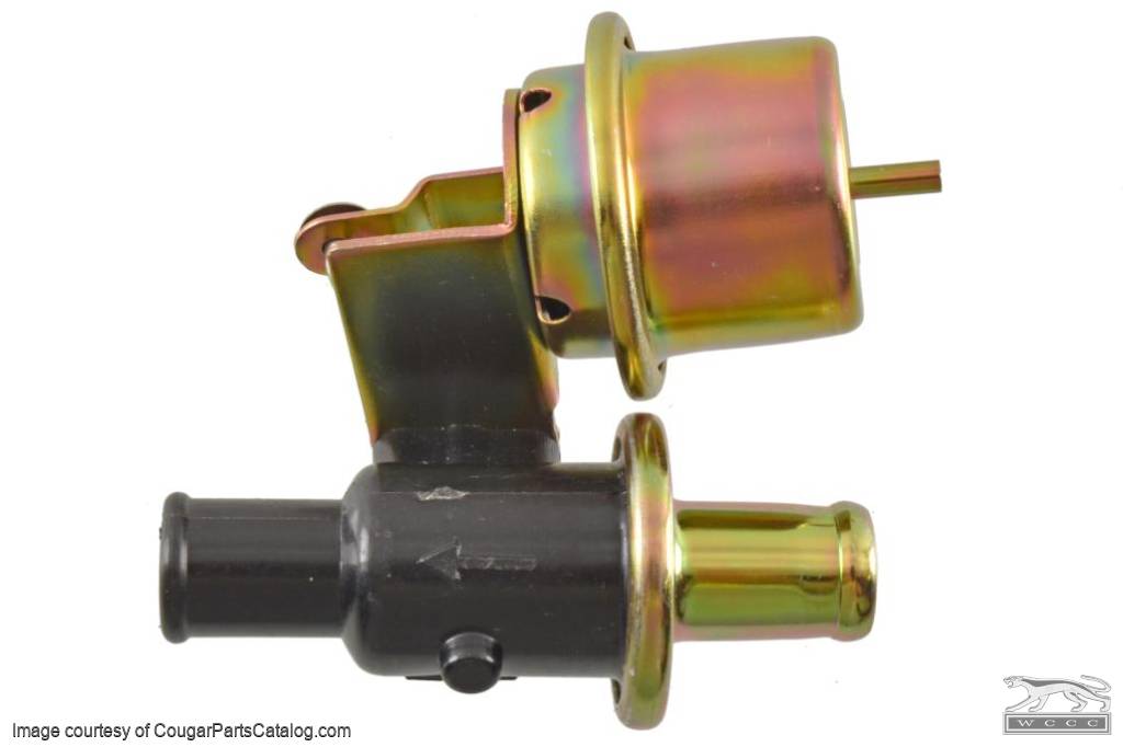 Valve - Heater Water Control - w/ A/C - Repro ~ 1969 - 1973