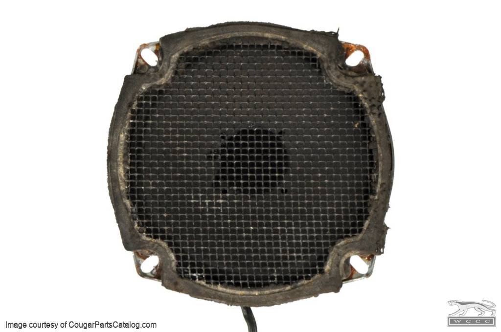 Speaker - Kick Panel - EACH - Used ~ 1967 - 1968 Mercury Cougar / 1967 - 1968 Ford Torino - 58512