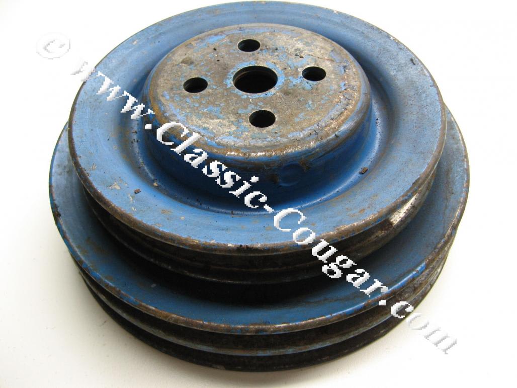 Pulley - Water Pump - 390 / 427 GT-E / 428CJ - C8OE-8509-A - Used ~ 1968 - 1970 Mercury Cougar / 1968 - 1970 Ford Mustang - 24441